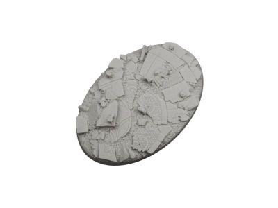 Ruined Chapel Bases Oval 105mm (1)