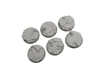 Ruined Chapel Bases Round 40mm (2)