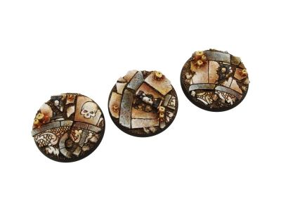 Ruined Chapel Bases Round 50mm (2)