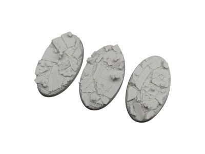 Ruined Chapel Bases Oval 75mm (2)