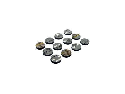 Warehouse Bases Round 25mm (5)