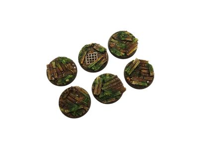 Wood Bases Round 40mm (2)