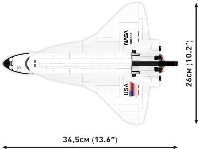 COBI - 1930 Space Shuttle Atlantis