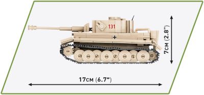 COBI - 2710 Panzer VI Tiger &quot;131&quot;