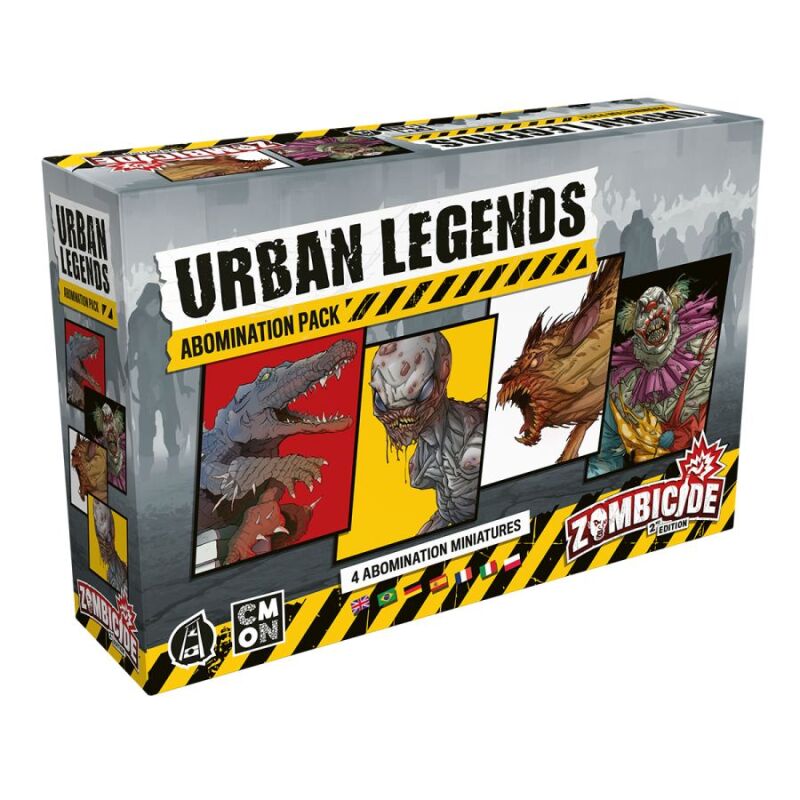 Zombicide 2. Edition – Urban Legends deutsch cover vorderseite verpackung