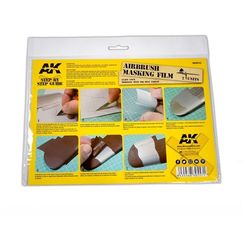 Airbrushing Masking Film