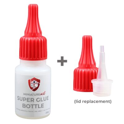 Super Glue Bottle mit Ersatzkappe MiniatureAid