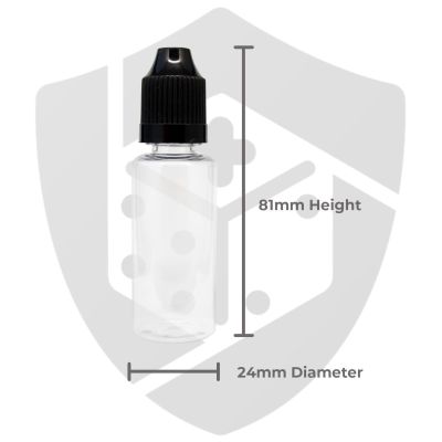 MiniatureAid Dropper Bottle Außer einander gebaut
