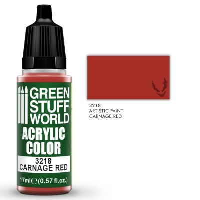 Acrylic Color Carnage Red (17ml)