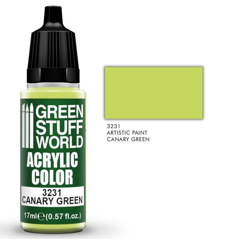 Acrylic Color Canary Green (17ml)