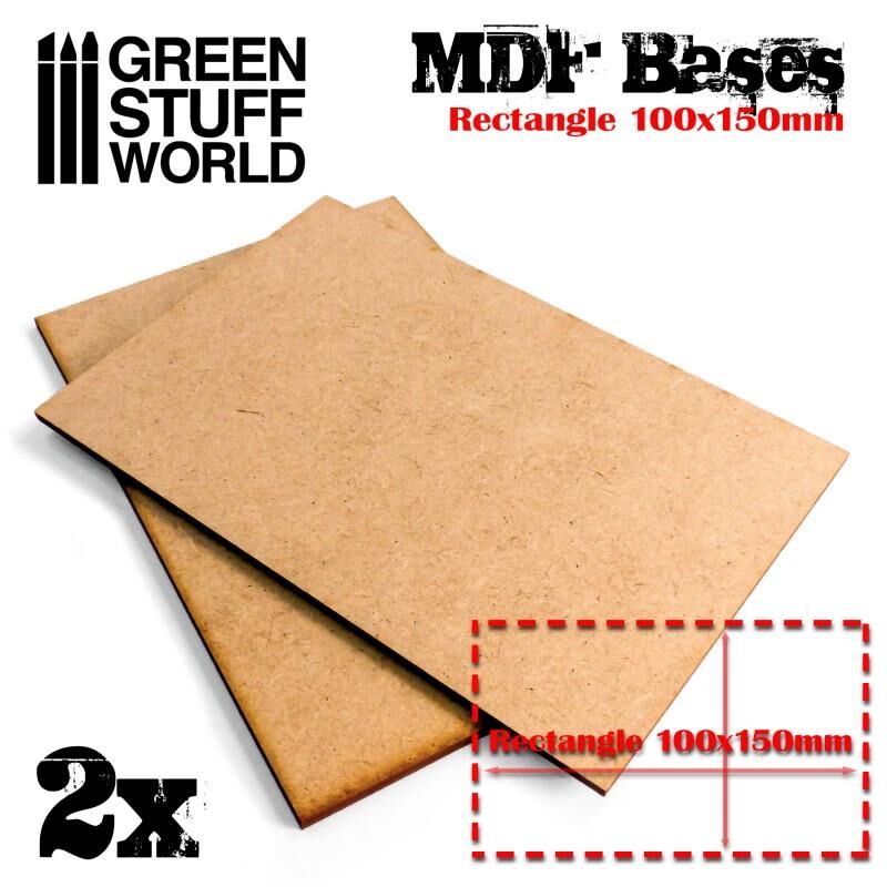 MDF Basen-Rechteckig 100x150mm