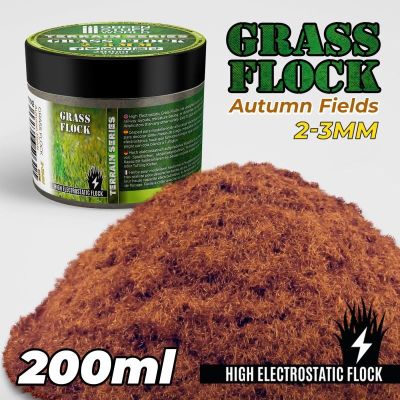 Static Grass Flock 4-6mm - Autumn Fields (200ml)
