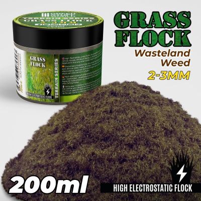 Static Grass Flock 2-3mm - Wasteland Weed (200ml)