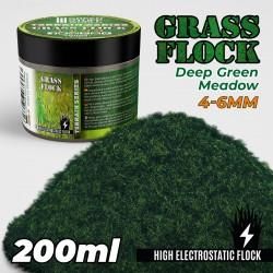 Static Grass Flock 4-6mm - Deep Green Meadow (200ml