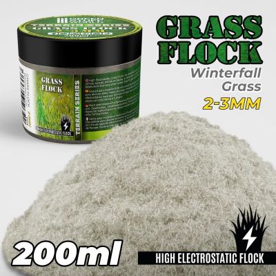 Static Grass Flock 2-3mm - Winterfall Grass (200ml)