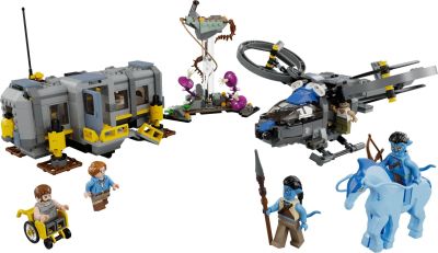 LEGO Avatar - 75573 Schwebende Berge: Site 26 und RDA Samson Inhalt
