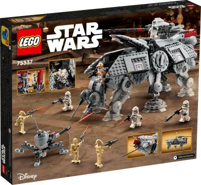 LEGO Star Wars - 75337 AT-TE Walker Verpackung R&uuml;ckseite