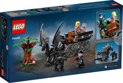 LEGO Harry Potter - 76400 Hogwarts Kutsche mit Thestralen Verpackung R&uuml;ckseite
