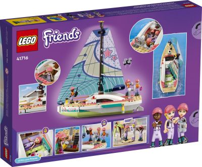 LEGO Friends - 41716 Stephanies Segelabenteuer Verpackung R&uuml;ckseite