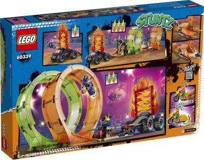 LEGO City - 60339 Stuntshow-Doppellooping Verpackung R&uuml;ckseite