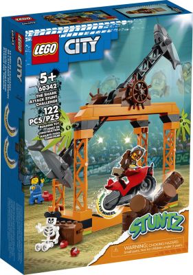 LEGO City - 60342 Haiangriff-Stuntchallenge