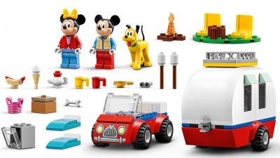 LEGO Disney - 10777 Mickys und Minnies Campingausflug Inhalt