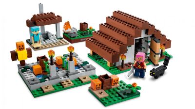 LEGO Minecraft 21190 - Das verlassene Dorf Inhalt