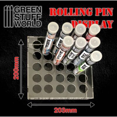 Rolling Pin Display Rack 5x5