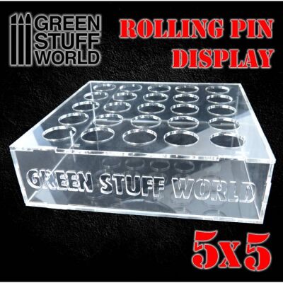 Rolling Pin Display Rack 5x5