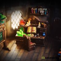 Wizards Worshop Workdesk with Chair