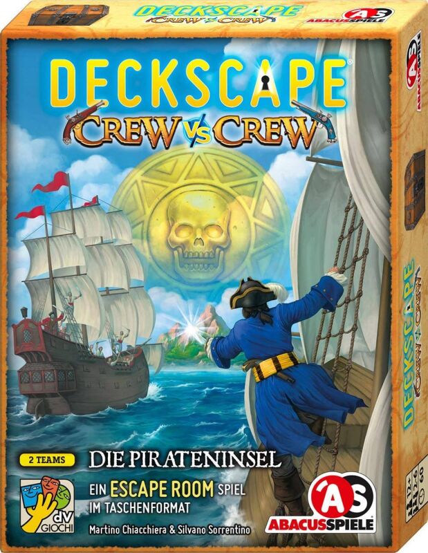 Deckscape - Crew vs Crew - Die Pirateninsel Vorderseite