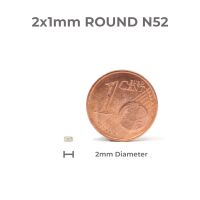 MiniatureAid Magnet 2x1 Gr&ouml;&szlig;envergleich