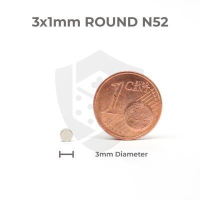 MiniatureAid Magnet 3x1 Größenvergleich