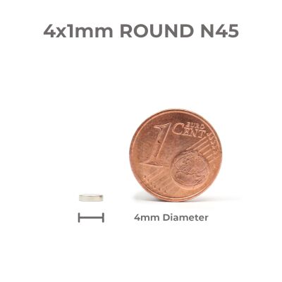 MiniatureAid Magnet 4x1 Gr&ouml;&szlig;envergleich