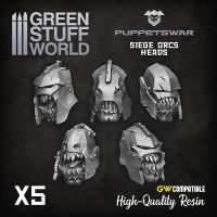 Siege Orcs Heads