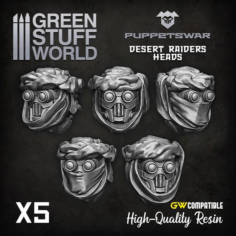 Desert Raiders heads