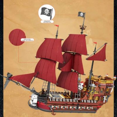 Reobrix Piratenschiff &bdquo;Pirate Revenge&ldquo; Inhalt