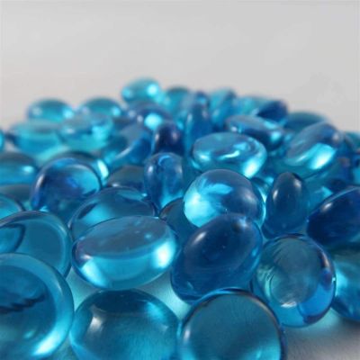 Gaming Glass Stones in Tube - Light Blue (40)