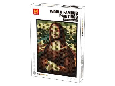 Wange Mona Lisa - Gemälde Verpackung Front