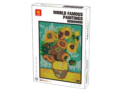 Sonnenblumen - Gemälde Verpackung Front