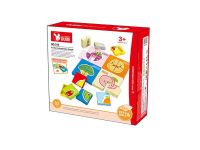 Obst + Gem&uuml;se Puzzle 2x2 Verpackung Front