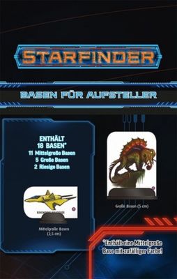 Starfinder / Pathfinder Basen für Aufsteller