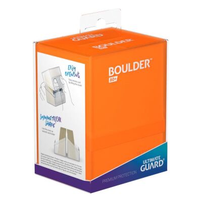 Ultimate Guard Boulder Deck Case 80+ Standardgr&ouml;&szlig;e Poppy Topaz