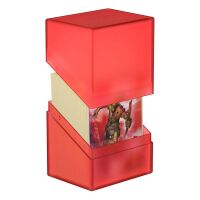 Ultimate Guard Boulder Deck Case 80+ Standardgr&ouml;&szlig;e Ruby