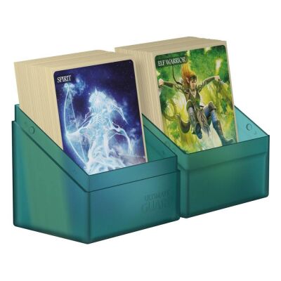 Ultimate Guard Boulder Deck Case 80+ Standardgr&ouml;&szlig;e Malachite