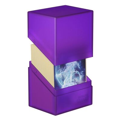 Ultimate Guard Boulder Deck Case 80+ Standardgr&ouml;&szlig;e Amethyst