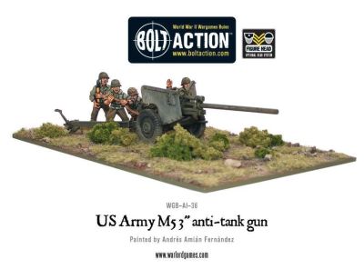 US Army M5 3 anti-tank gun