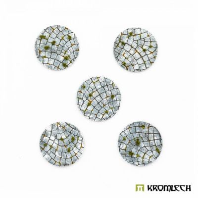 Cobblestone 50mm Round Base Toppers - 47mm