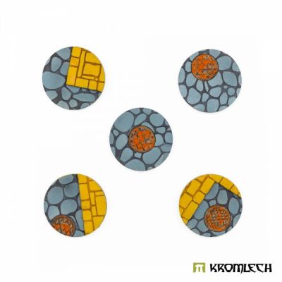 Town Streets 50mm Round Base Toppers - 47mm