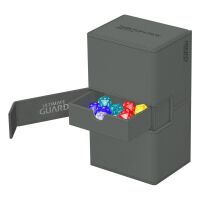 Ultimate Guard Twin Flip&acute;n&acute;Tray Case 200+ XenoSkin Monocolor Grau
